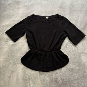 Wilfred 3/4 Sleeve Peplum Blouse